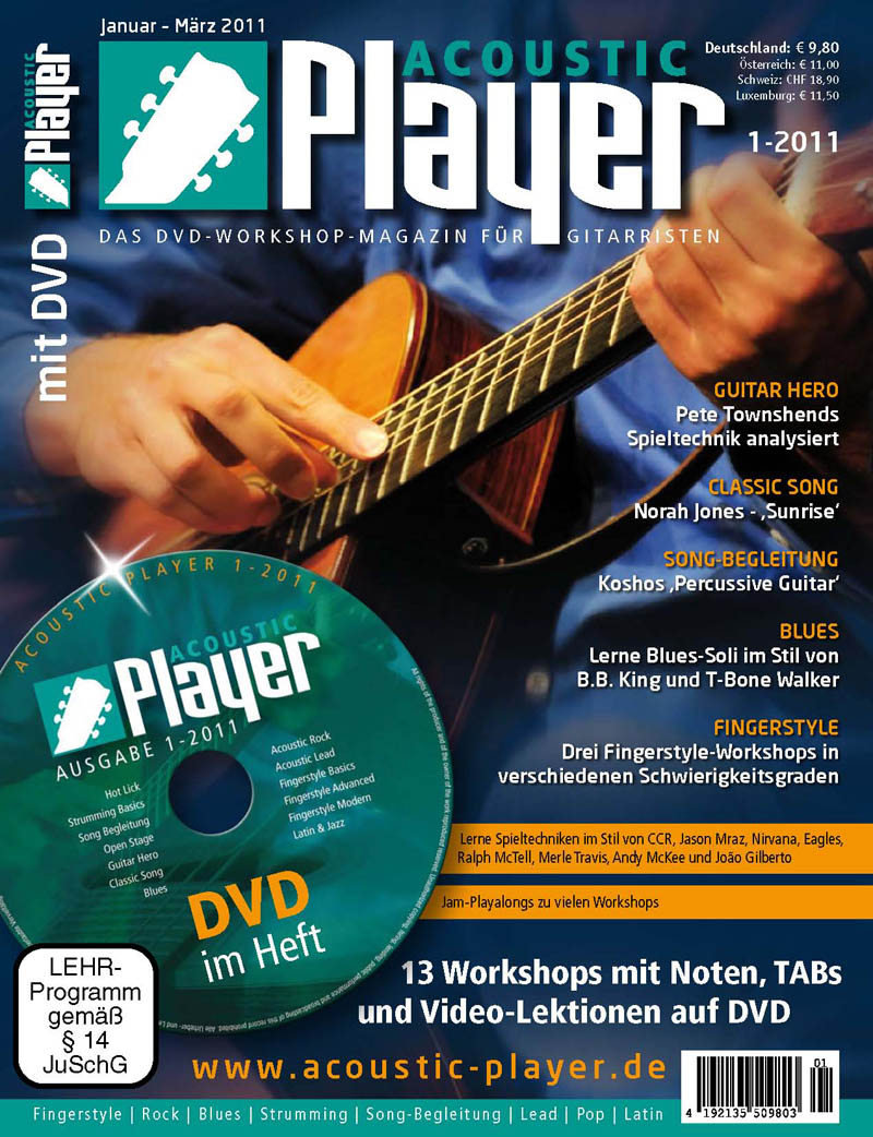 ACOUSTIC PLAYER, Ausgabe 1-11